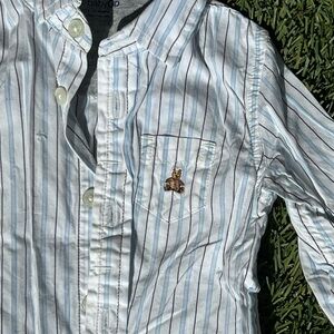 Baby Gap pinstripe button down 6-12 months
